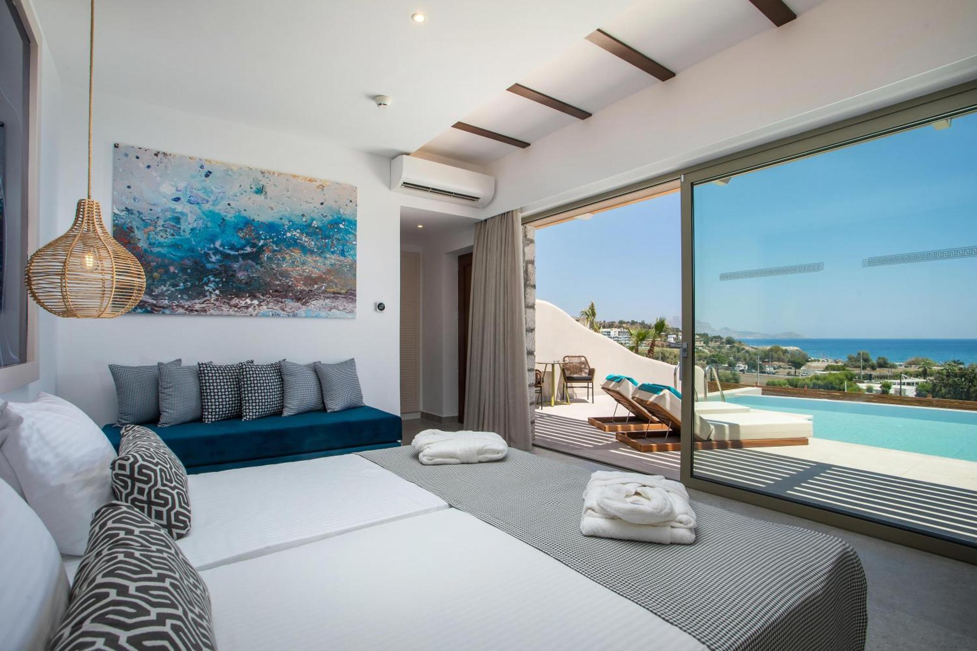 Lindos Bay Hotel Vlicha  المظهر الخارجي الصورة